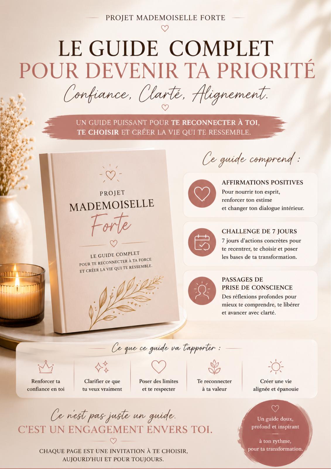 Tu n’es pas égoïste parce que tu penses enfin à toi