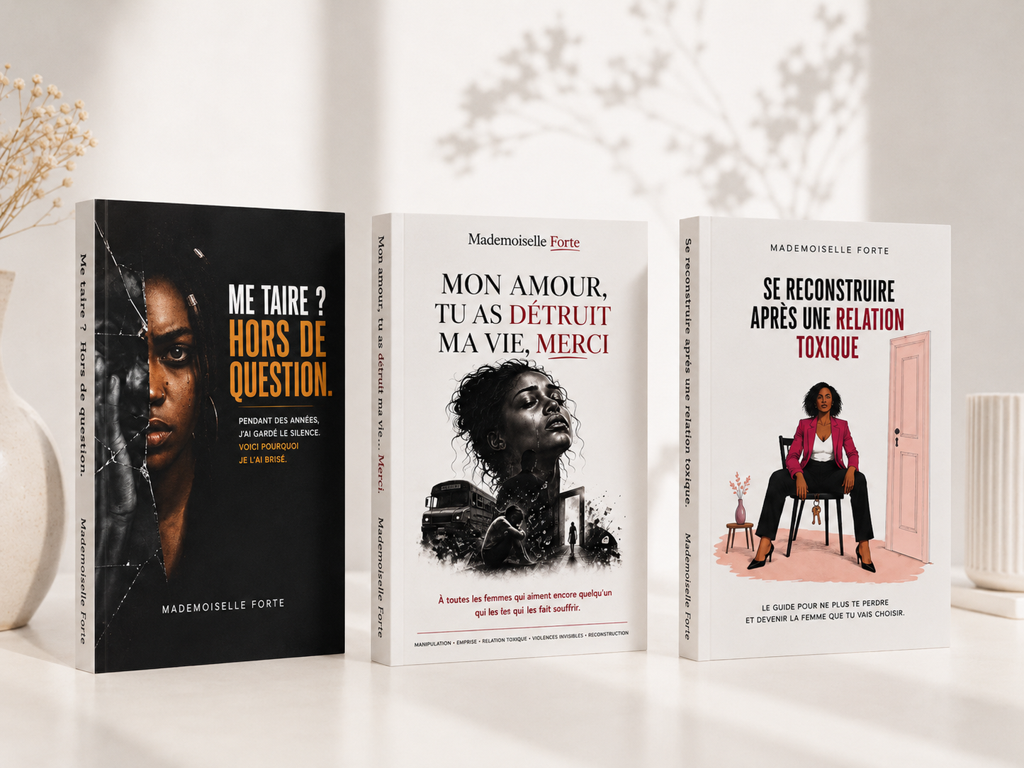 3 livres pour se reconstruire | Mademoiselle Forte