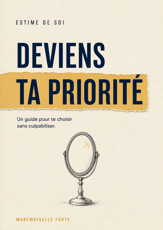 Tu n’es pas égoïste parce que tu penses enfin à toi
