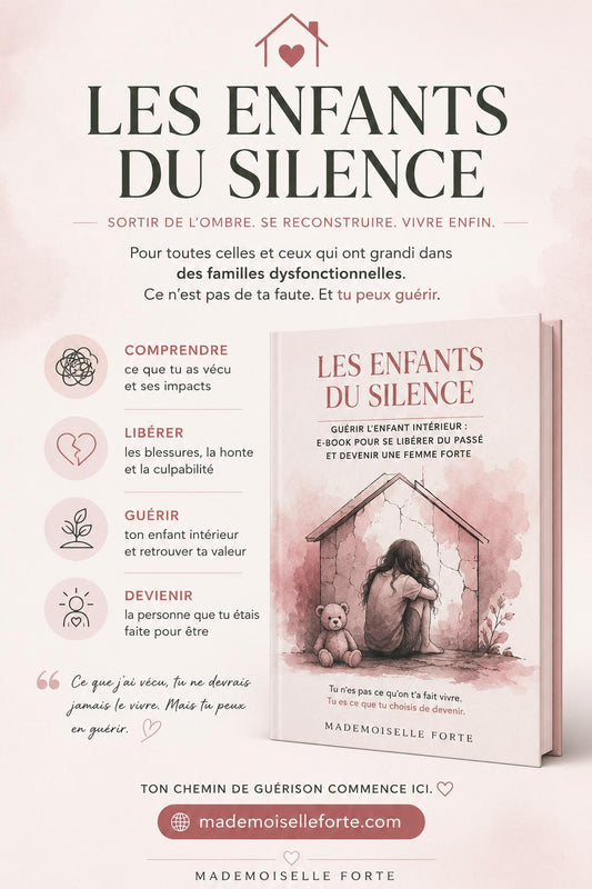 Les blessures de l’enfance ne disparaissent pas juste parce qu’on grandit.