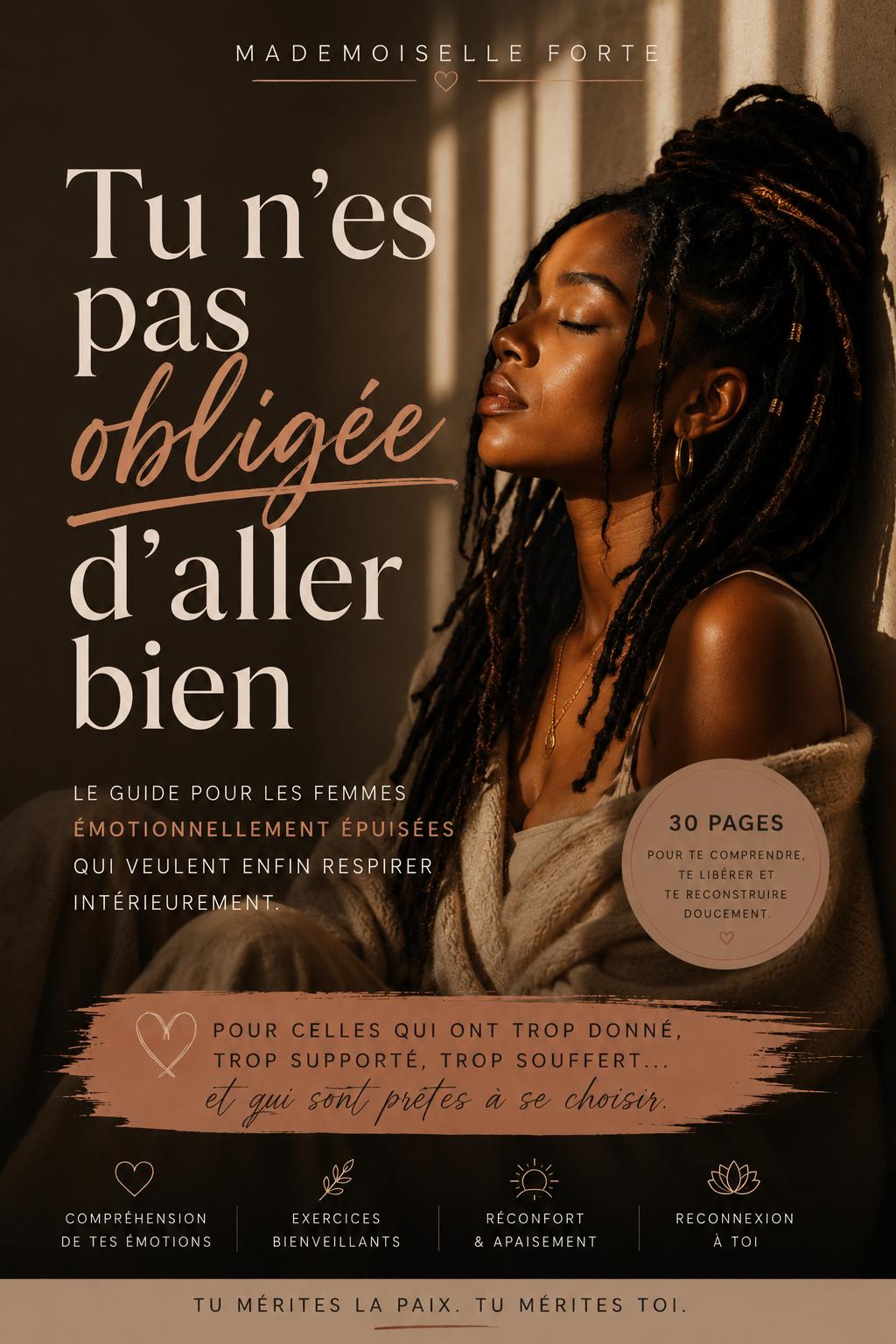 Tu t’es tellement habituée à souffrir que tu appelles ça “être forte”